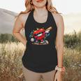 Valentines Day Baseball Dabbing Red Heart Love Boys Flowy Tank Valentines Day Baseball Dabbing Red Heart Love Boys Flowy Tank