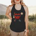 Valentines Day Baseball Red Heart Love Boys Kids Tee Flowy Tank