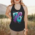 Vintage Baseball 76 Number Flowy Tank Vintage Baseball 76 Number Flowy Tank