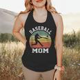 Vintage Baseball Mom Baseball Lover Flowy Tank