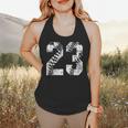 Vintage Baseball Number 23 Jersey Player Uniform Flowy Tank Vintage Baseball Number 23 Jersey Player Uniform Flowy Tank