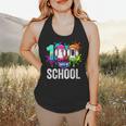Women's 100 Days Of School Dripping Baseball Boys Kids Teacher Flowy Tank Women's 100 Days Of School Dripping Baseball Boys Kids Teacher Flowy Tank