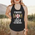 Womens Proud Mom Of a 2024 Senior Class Of 2024 Baseball Mom Flowy Tank Womens Proud Mom Of a 2024 Senior Class Of 2024 Baseball Mom Flowy Tank