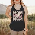 Women's Retro Baseball Mama Distressed Baseball Mom Life Flowy Tank Women's Retro Baseball Mama Distressed Baseball Mom Life Flowy Tank