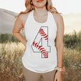 4 Laces 4th Birthday Boy Four Years Baseball Mom T-Shirt Flowy Tank 4 Laces 4th Birthday Boy Four Years Baseball Mom T-Shirt Flowy Tank