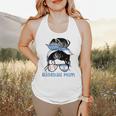 Argentina Baseball Mom Messy Bun Flowy Tank