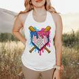 Baseball Boys Ice Cream Drip Baseball Flowy Tank