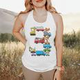 Baseball Ice Cream Drip Vehicles Youth Baseball Drip Premium Tri-Blend Flowy Tank