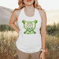 Baseball Icecream St Patrick's Day Lucky Charm Shamrock Drip Flowy Tank Baseball Icecream St Patrick's Day Lucky Charm Shamrock Drip Flowy Tank
