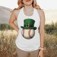 Baseball Leprechaun Hat Saint Patrick Retro Flowy Tank Baseball Leprechaun Hat Saint Patrick Retro Flowy Tank