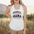 Baseball Mama Lets Go Boys Mother Baseball Mom Flowy Tank