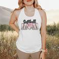 Baseball Mom Coquette Women Girls Baseball Mama Flowy Tank Baseball Mom Coquette Women Girls Baseball Mama Flowy Tank