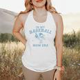 In My Baseball Mom Era Retro Game Day Mama Groovy Season Flowy Tank