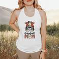 Baseball Mom Game Day Messy Bun Leopard Mother's Day Flowy Tank Baseball Mom Game Day Messy Bun Leopard Mother's Day Flowy Tank