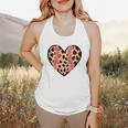 Baseball Mom Leopard Heart Valentine Day Mother Day Flowy Tank Baseball Mom Leopard Heart Valentine Day Mother Day Flowy Tank