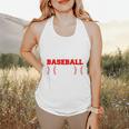 Baseball Mom Loud Proud Quote Game Day Sports Mama Saying Flowy Tank