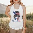 Baseball Mom USA American Flag 4th Of July Flowy Tank Baseball Mom USA American Flag 4th Of July Flowy Tank