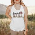 Baseball Nana Women BallPark Nana Baseball Mom Mother's Day Flowy Tank