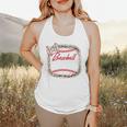 Baseball-Shirt Women Mama Mother Baseball Mom Premium Flowy Tank