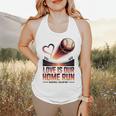 Baseball Valentine Forever On Deck For You Flowy Tank Baseball Valentine Forever On Deck For You Flowy Tank