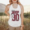 Betty Boop Baseball Logo Jersey With Stars Cute Cartoon Flowy Tank