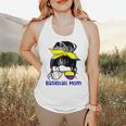 Colombia Baseball Mom Messy Bun Flowy Tank