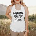 Custom Baseball Mom Number 18 Heart For Mom Flowy Tank Custom Baseball Mom Number 18 Heart For Mom Flowy Tank