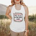 Cute Baseball Mom My Heart On That Field Sister Girl Toddler Flowy Tank Cute Baseball Mom My Heart On That Field Sister Girl Toddler Flowy Tank