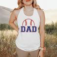 Dad Of Rookie 1st Birthday Baseball Boy Family Matching Flowy Tank Dad Of Rookie 1st Birthday Baseball Boy Family Matching Flowy Tank