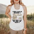 I Didn't Plan On Becoming a Baseball Mom Baseball Flowy Tank I Didn't Plan On Becoming a Baseball Mom Baseball Flowy Tank