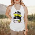 Ecuador Baseball Mom Ecuadorian Baseball Girl Flowy Tank