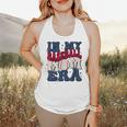 Groovy In My Baseball Mom Era Baseball Mama Mother's Day Flowy Tank