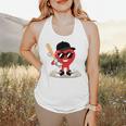 Heart Playing Baseball Valentine Baseball Flowy Tank Heart Playing Baseball Valentine Baseball Flowy Tank