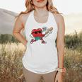 Heart Valentines Day Baseball Men Boys Kids Teens Flowy Tank Heart Valentines Day Baseball Men Boys Kids Teens Flowy Tank