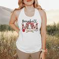 Leopard Baseball Mom Game Day Vibes Mother's Day Flowy Tank Leopard Baseball Mom Game Day Vibes Mother's Day Flowy Tank