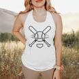 Minimalist Baseball Clean Sports Graphic Tee For Fan Players Flowy Tank Minimalist Baseball Clean Sports Graphic Tee For Fan Players Flowy Tank