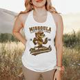 Missoula Mudweasels Retro Minor League Baseball Flowy Tank