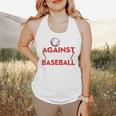 Mom Against Baseball Pants Shirt Baseball Mom Flowy Tank Mom Against Baseball Pants Shirt Baseball Mom Flowy Tank