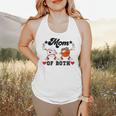 Mom Of Both Basketball Baseball Mom Flowy Tank