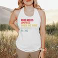 Who Needs Umpires When We Have Baseball Moms Vintage Flowy Tank Who Needs Umpires When We Have Baseball Moms Vintage Flowy Tank