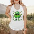 Shamrocks Playing Baseball St Patricks Day 6 7 Meme Men Boys Flowy Tank