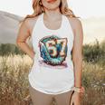 Six Seven Baseball Lifestyle 67 Meme Gen Alpha Slang Premium Tri-Blend Flowy Tank