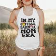 In My Softball Baseball Mom Era Retro Groovy Mom Of Both Flowy Tank