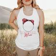Softball Baseball Mom Floral Tee Mother's Day Premium Flowy Tank