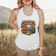 Spring Training 2026 Baseball Fan Retro Palm Cactus Premium Tri-Blend Flowy Tank