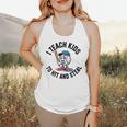 I Teach Kids To Hit And Steal Baseball Softball Coach Flowy Tank I Teach Kids To Hit And Steal Baseball Softball Coach Flowy Tank