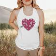 Valentine's Day Baseball Heart Softball Player Sports Lover Flowy Tank Valentine's Day Baseball Heart Softball Player Sports Lover Flowy Tank