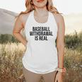 Vintage Baseball Withdrawal Is Real Premium Tri-Blend Flowy Tank