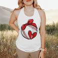 Womens Custom Baseball Mom Number 7 Heart For Mom Mommy Raglan Baseball Tee Flowy Tank Womens Custom Baseball Mom Number 7 Heart For Mom Mommy Raglan Baseball Tee Flowy Tank