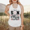 Yes Son Has Practice a Game Baseball Mom Flowy Tank Yes Son Has Practice a Game Baseball Mom Flowy Tank